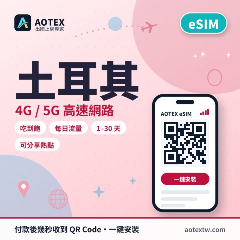 土耳其 eSIM - AOTEX