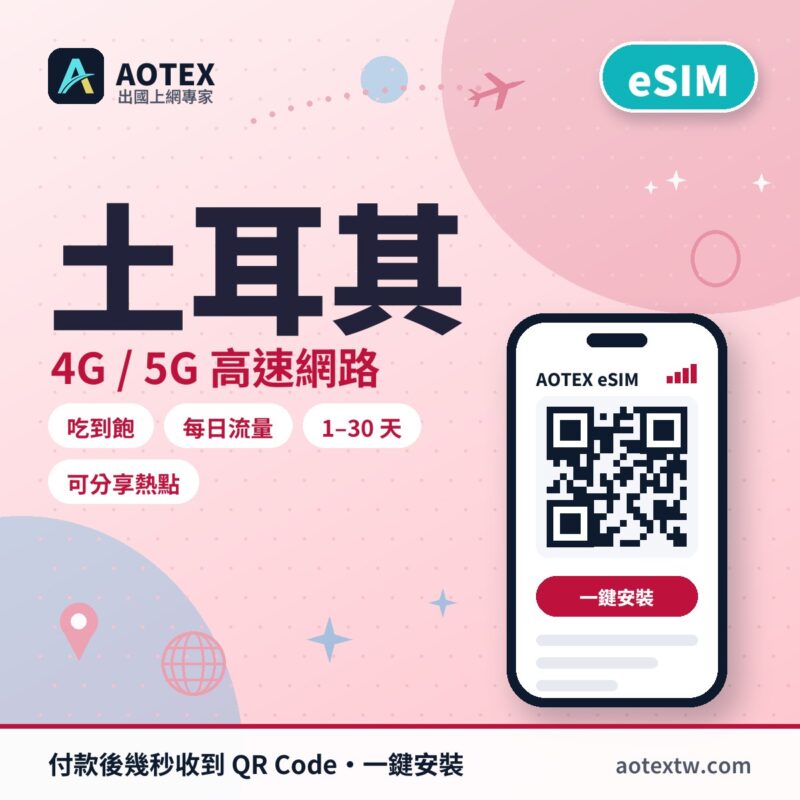 土耳其 eSIM - AOTEX